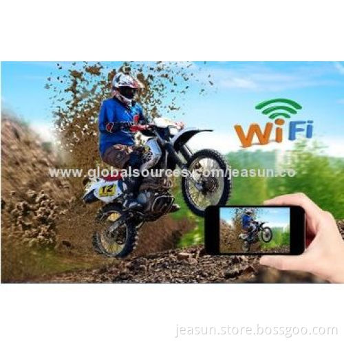 1,080P 14MP Sensor Waterproof Sports Camera, Built-in Wi-Fi with Remote Controller